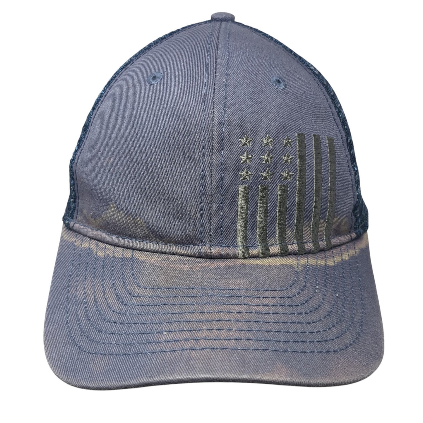 Academy Sports + Outdoors Snapback Trucker Hat Blue One Size Mesh Back
