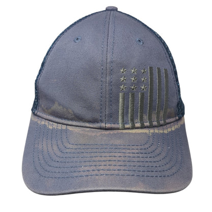 Academy Sports + Outdoors Snapback Trucker Hat Blue One Size Mesh Back