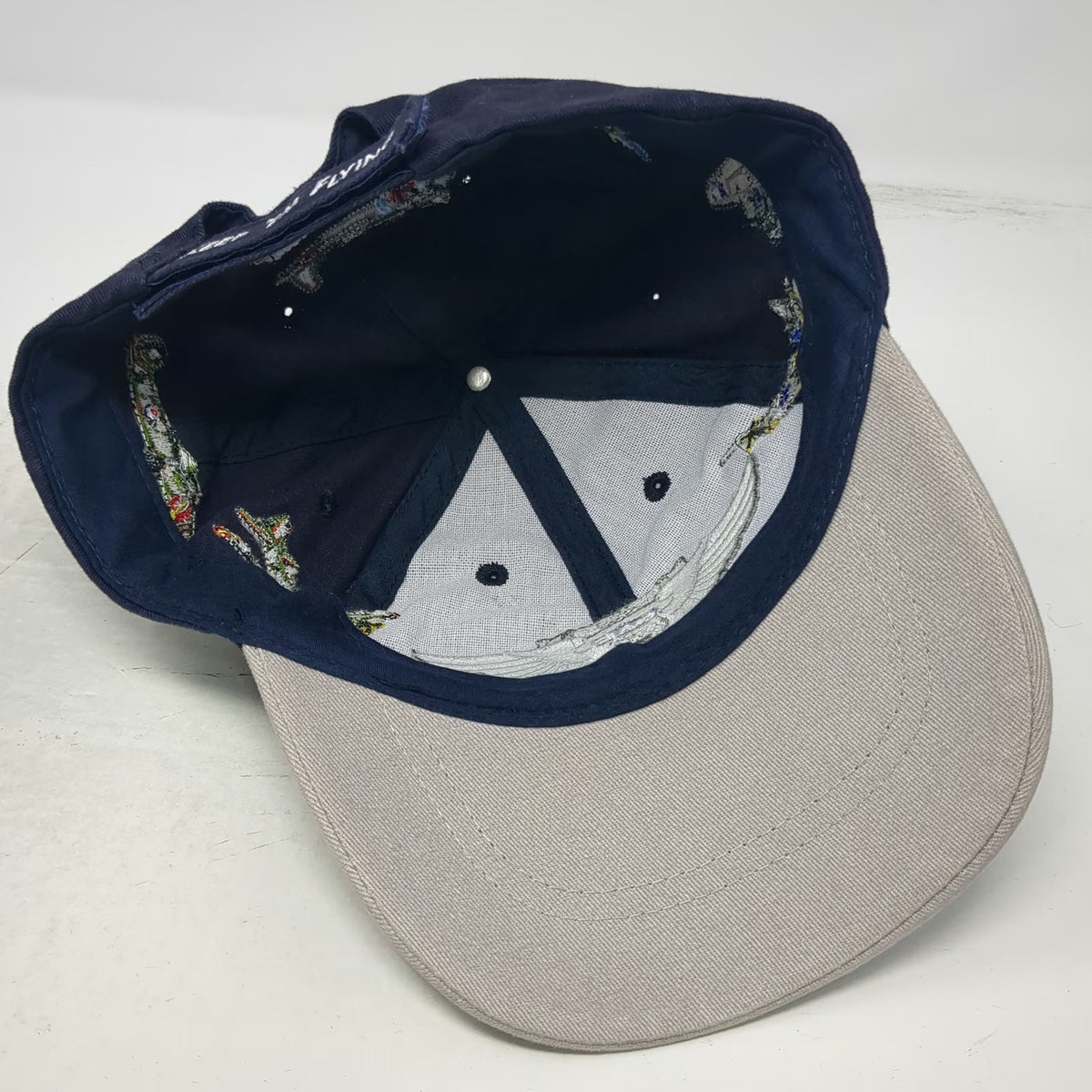 Blue Baseball Cap One Size Commemorative Air Force Bomber Command Planes Hat