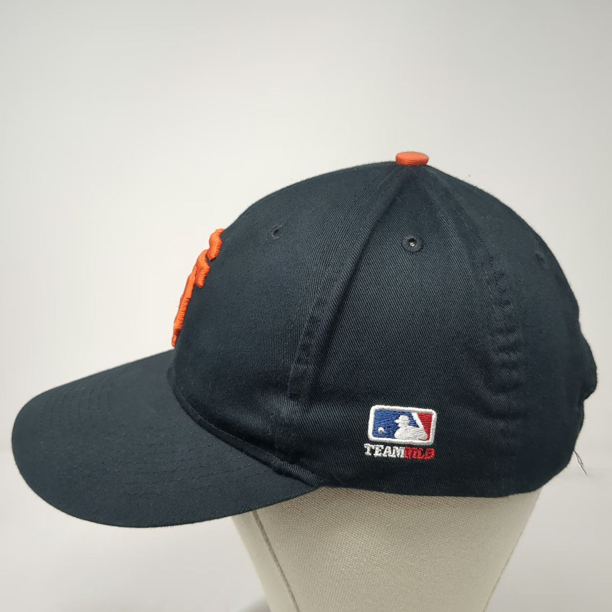 OC Sports San Francisco Giants MLB Baseball Cap Black One Size Strapback Hat SF