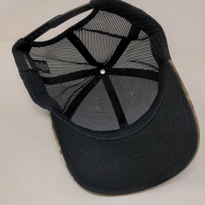 Papichulo Eat Drink Taco Snapback Trucker Hat Camo OSFA Mesh Back