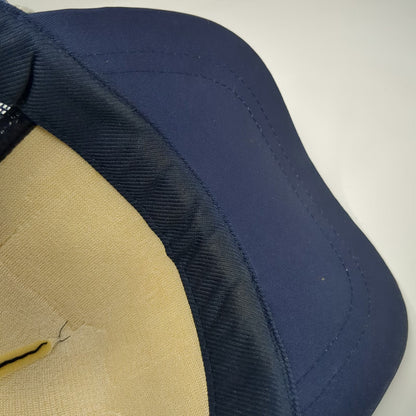 U.S. Crownco USPS Express Mail Eagle NYC Skyline Blue Trucker Hat One Size Rope