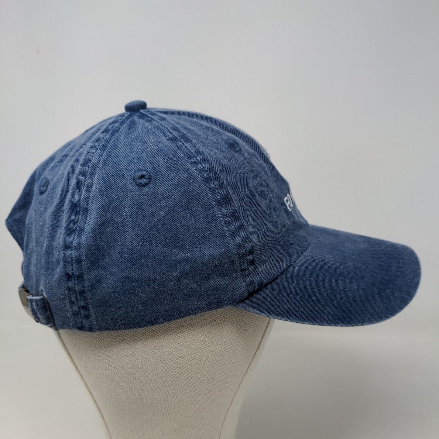 Port & Company Men's Slideback Hat Blue Embroidered Foreside Logo