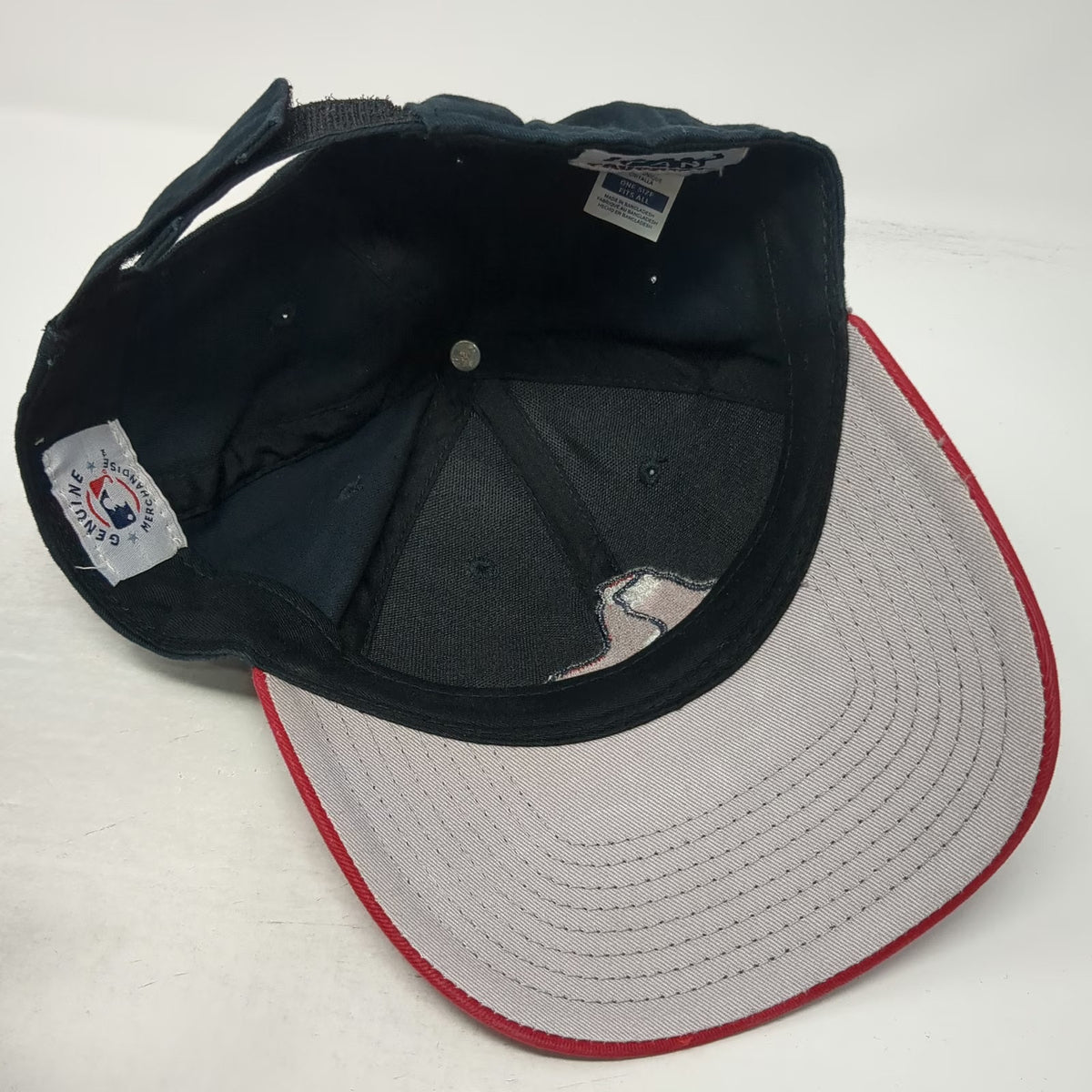 Boston Red Sox MLB Fan Favorite Baseball Cap Blue Red White One Size Strapback