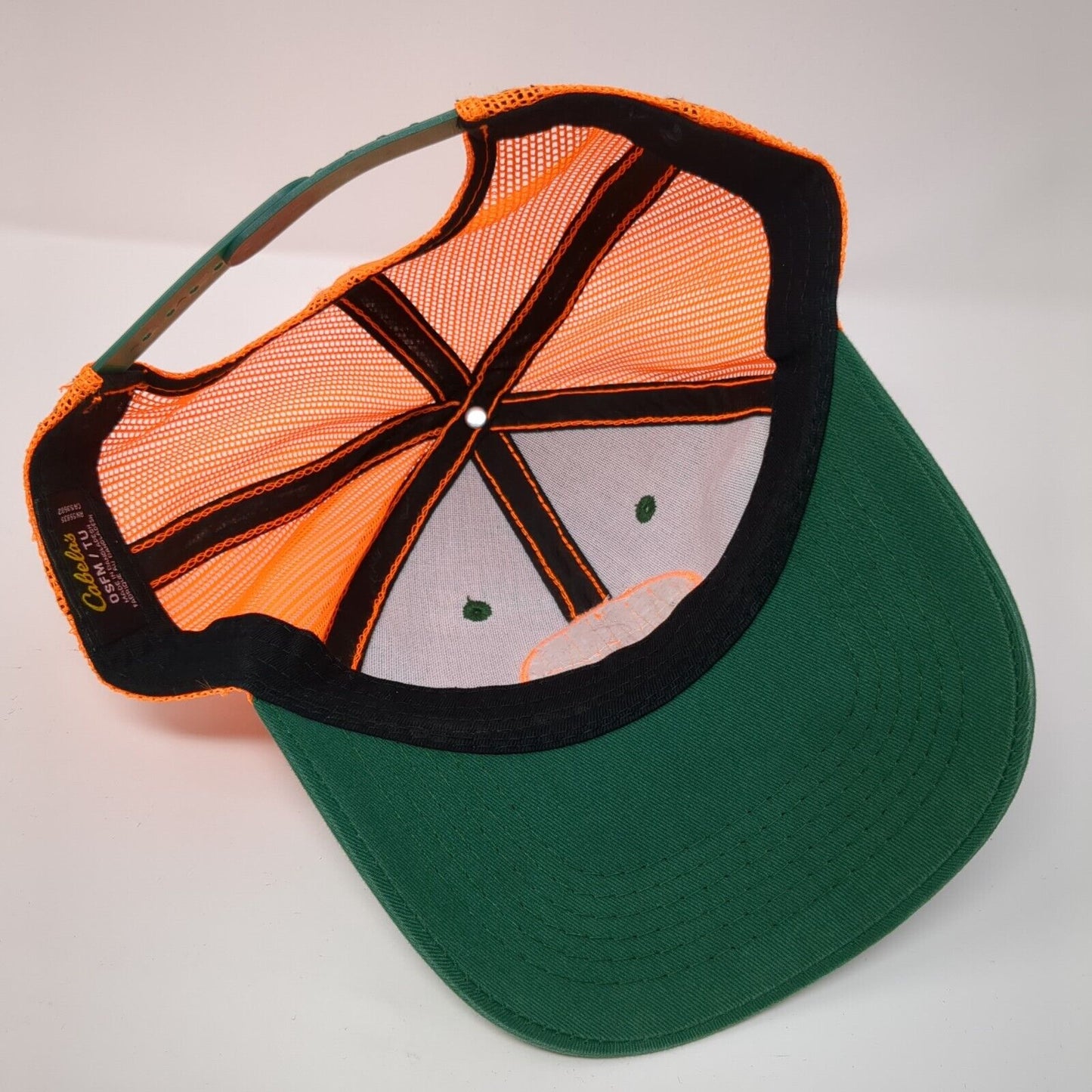 Cabela's World Foremost Outfitters Snapback Trucker Hat Multicolor OS Mesh Back