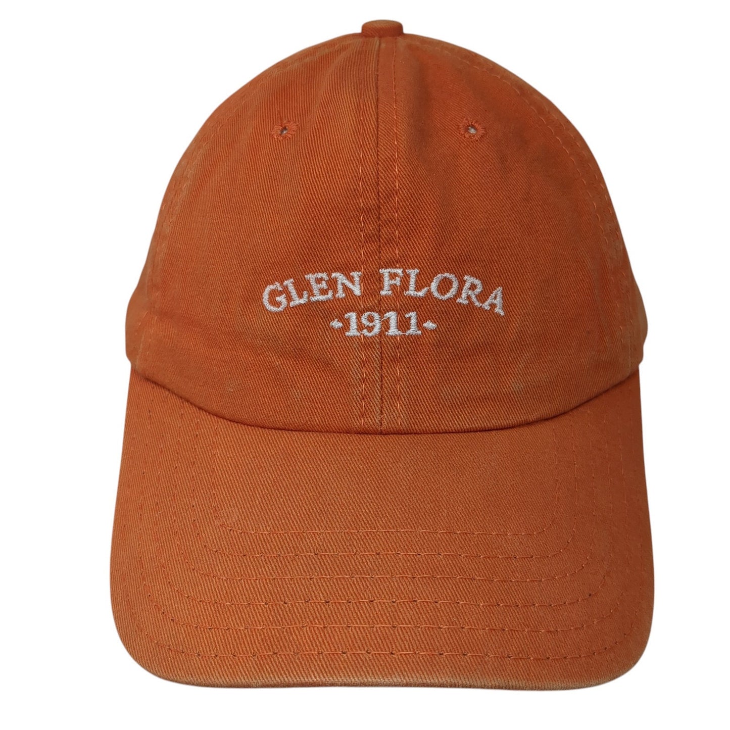 Glen Flora 1911 Slideback Baseball Cap Orange OS Adjustable American Needle