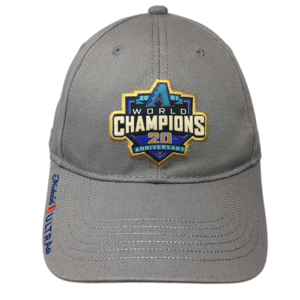 Arizona Diamondbacks MLB Genuine Merchandise Snapback Hat Gray One Size 2001 BDA