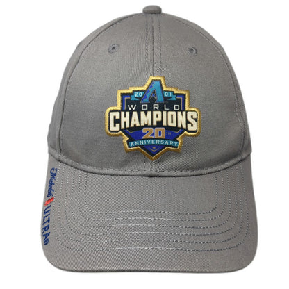 Arizona Diamondbacks MLB Genuine Merchandise Snapback Hat Gray One Size 2001 BDA