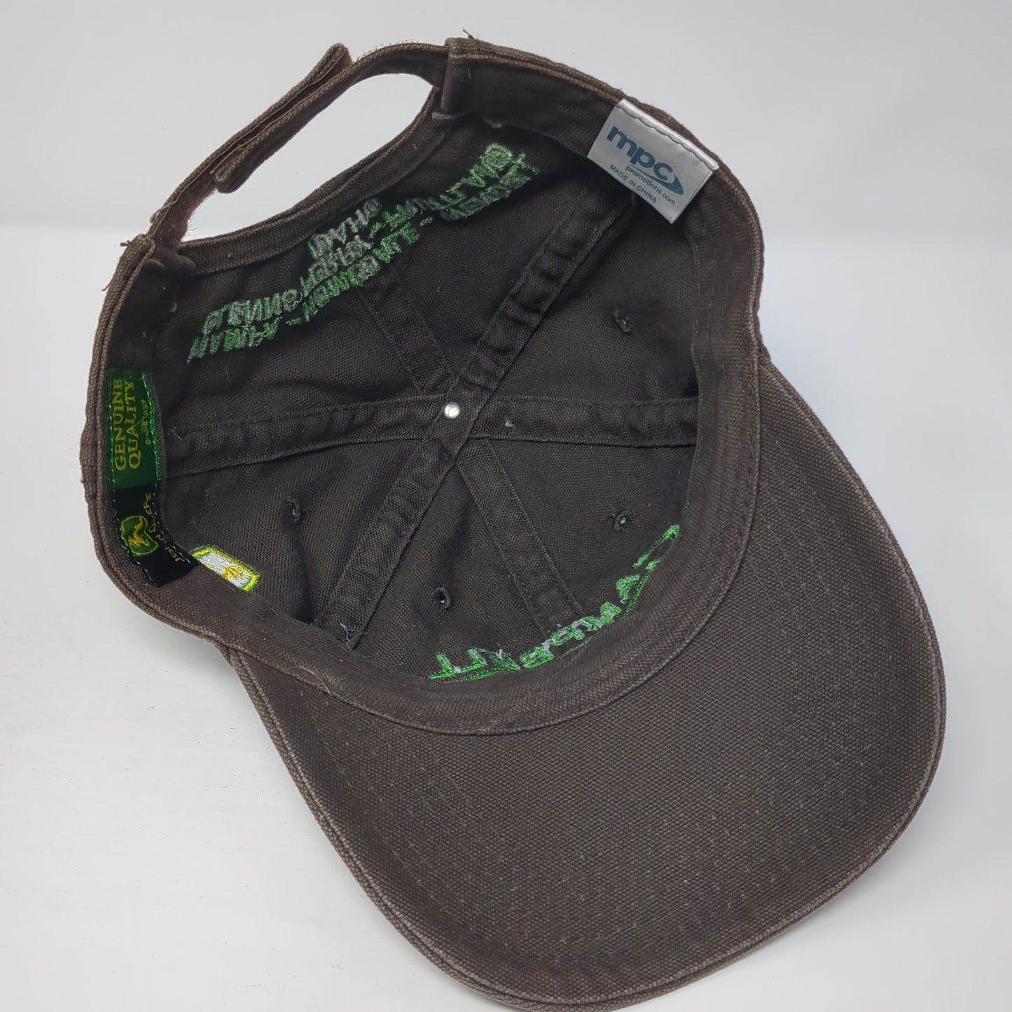 Campbell Tractor Co. Idaho Baseball Cap Brown One Size Adjustable John Deere