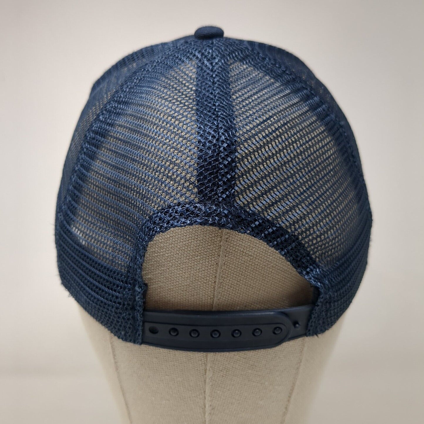 Bluum Let Learning Grow Snapback Trucker Hat Blue OSFA Adjustable Embroidered