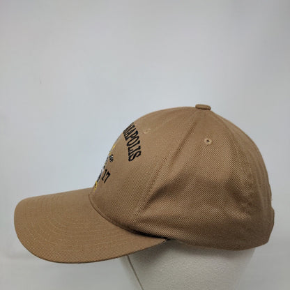 USS Indianapolis LCS 17 Strapback Hat Brown One Size Patriotic The Corps Barbara