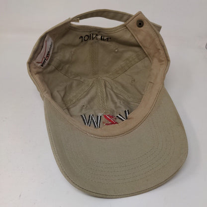 VZW Verizon Wireless Join In Slideback Hat Tan One Size Embroidered