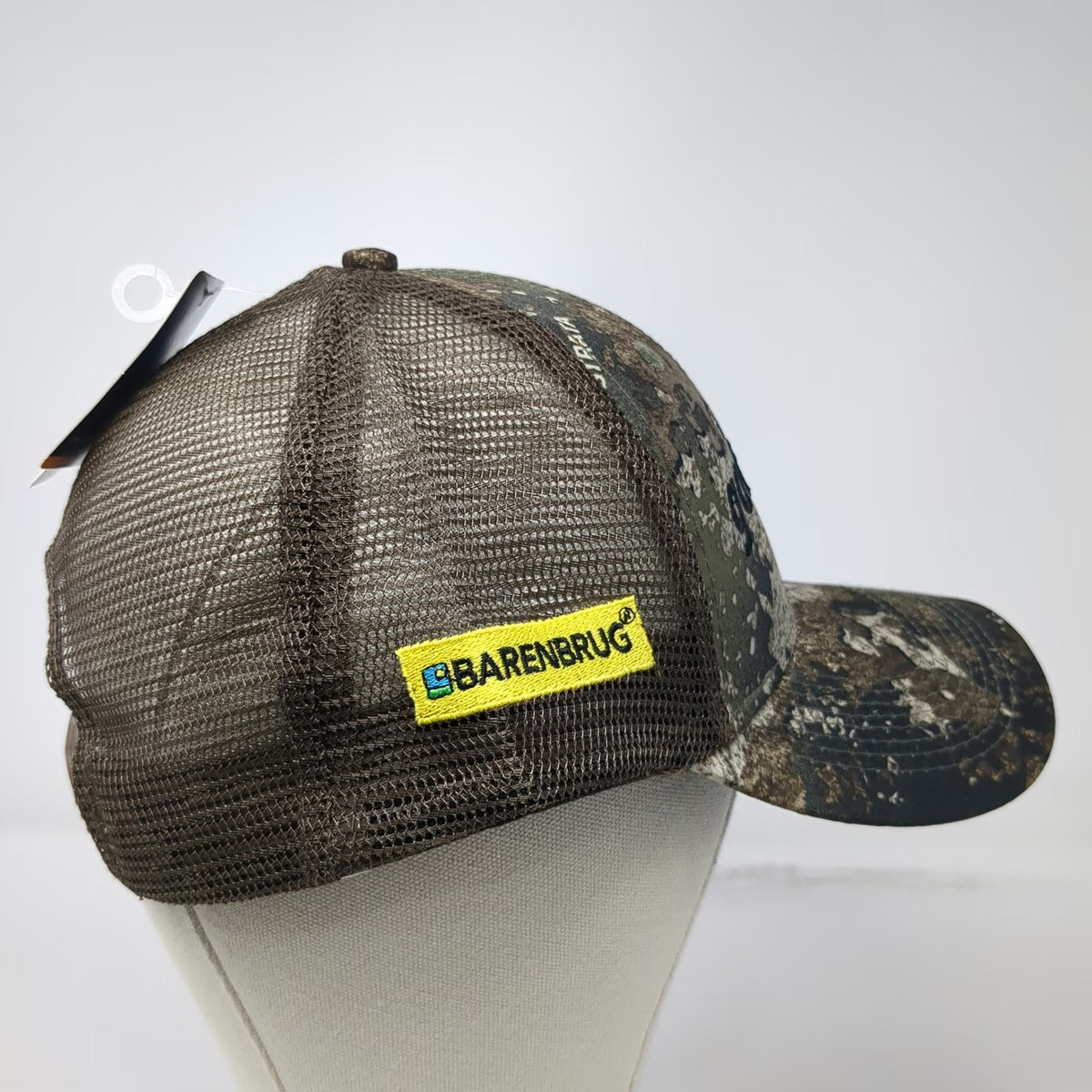 TrueTimber Trucker Hat Brown One Size got grass? Barenbrug Camo Mesh Snapback