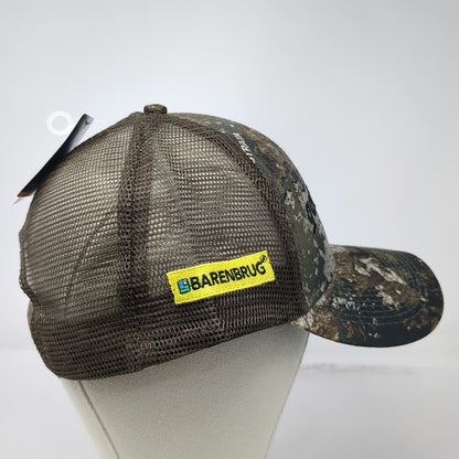 TrueTimber Trucker Hat Brown One Size got grass? Barenbrug Camo Mesh Snapback