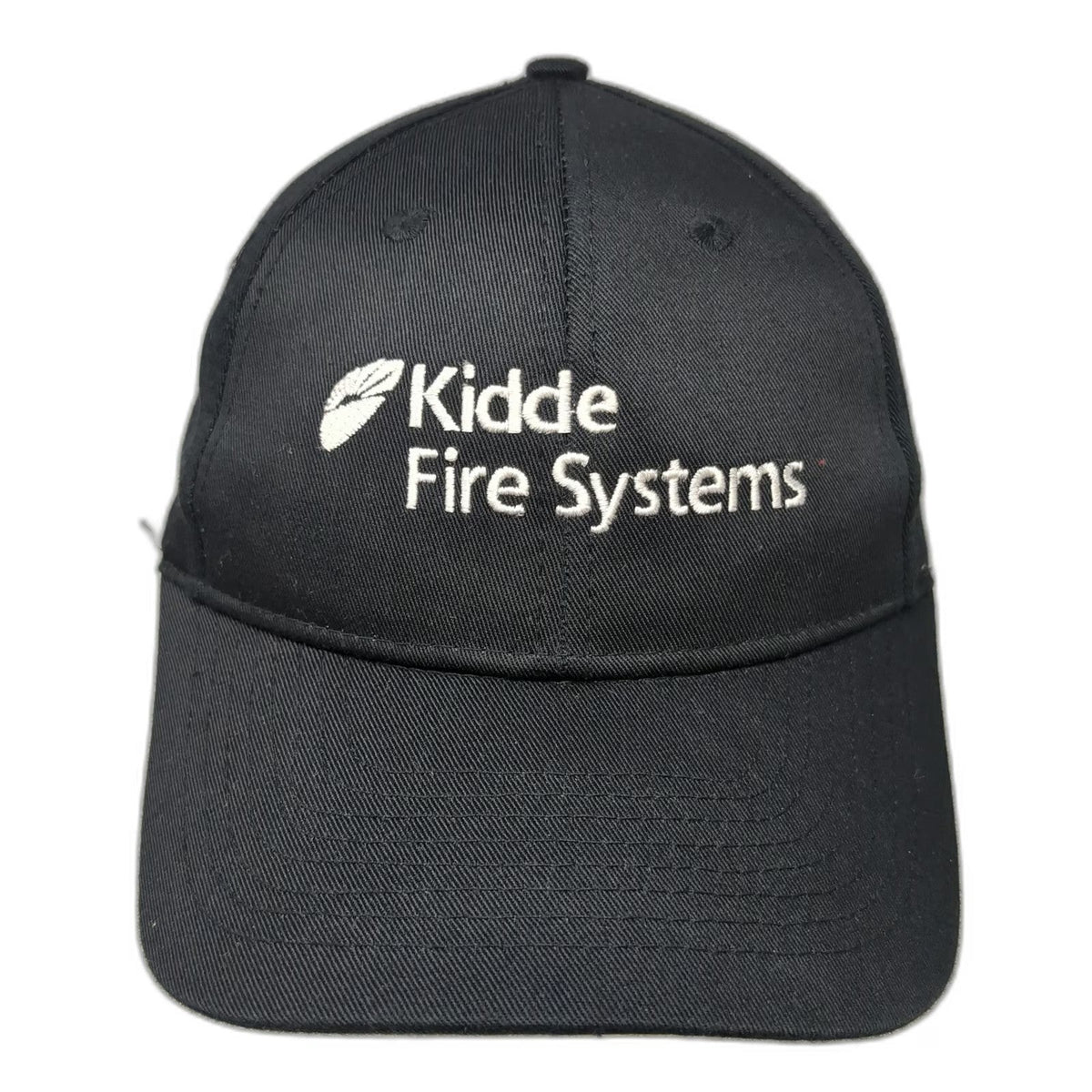 Nissin Baseball Cap Black One Size Kidde Fire Systems Strapback Adjustable Hat