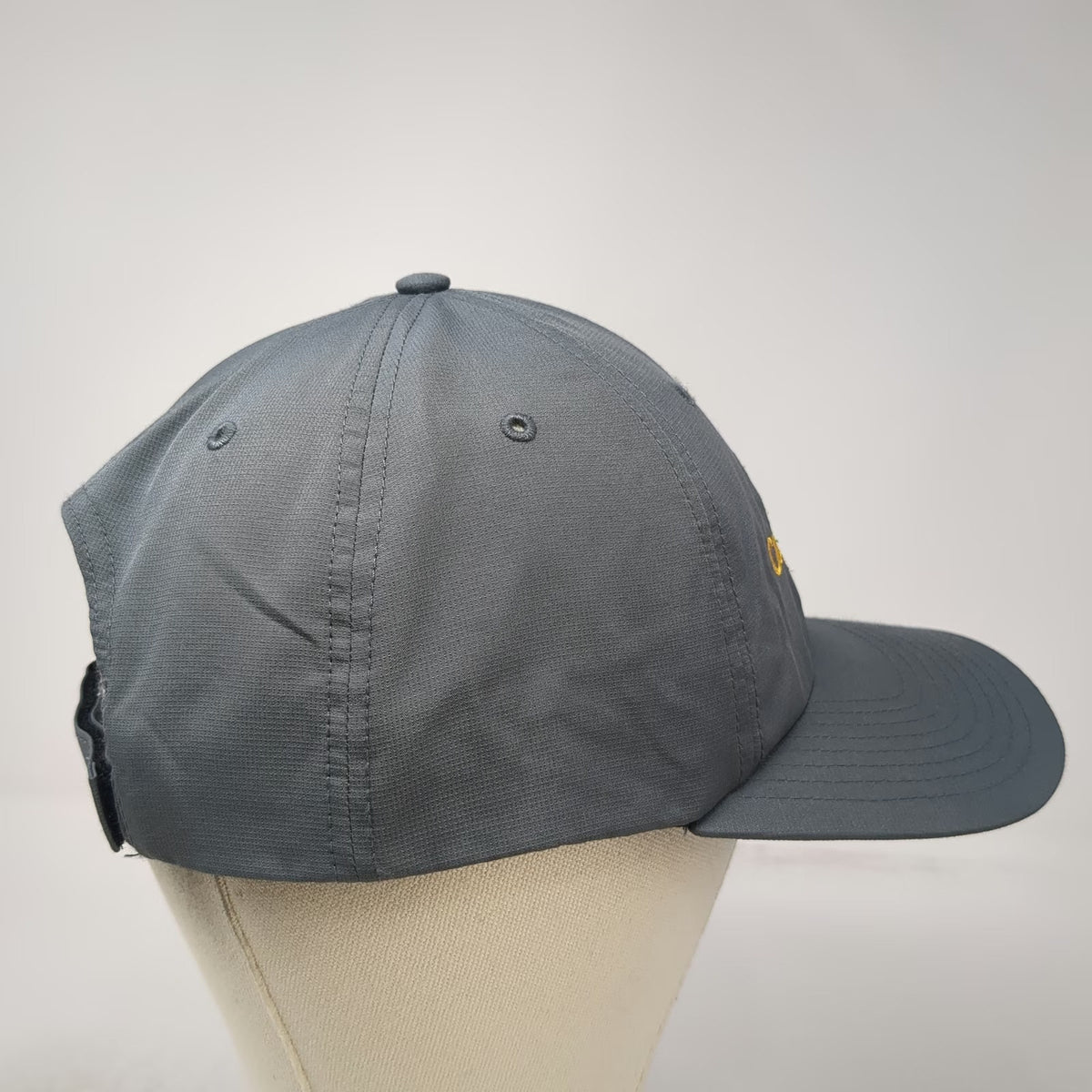 Richardson Baseball Cap Gray One Size Celtic Plumbing Knot Logo Strapback Hat