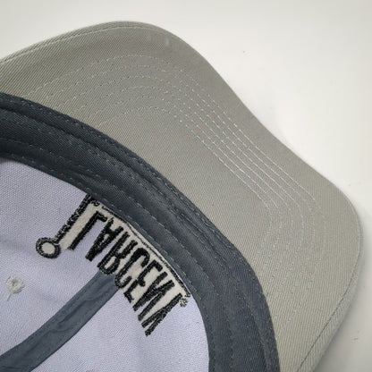 Larceny Bourbon Gray One Size Trucker Hat John E Fitzgerald Mesh Snapback Logo