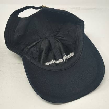 Credit Captain NetNow Logo Baseball Cap Black One Size Slideback Cotton Hat