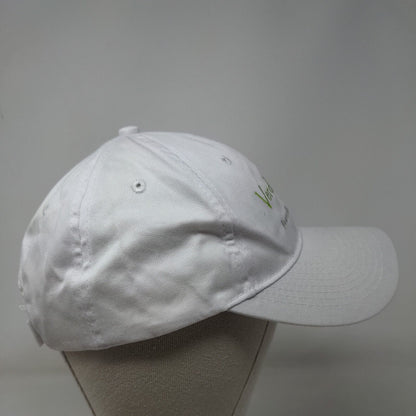 Verde Steam Powerfully Natural Strapback Hat White One Size Embroidered