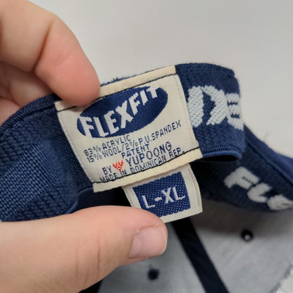 IP2000 Boulder 4/24 - 6/1/00 Fitted Hat Blue L/XL Flexfit Yupoong Vintage Y2K