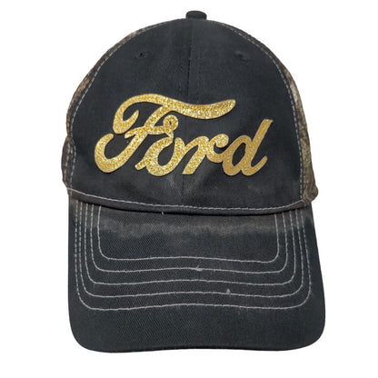 Ford Strapback Mesh Back Trucker Hat Multi OSFM Colorblock Infinity
