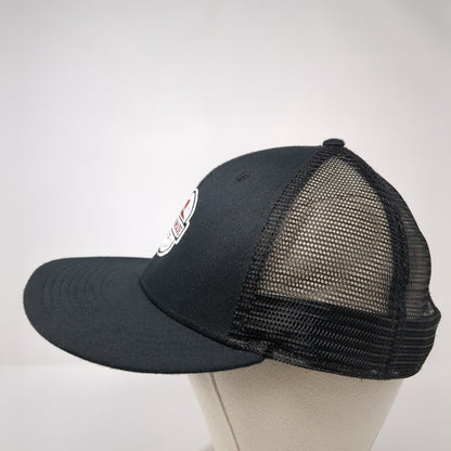 TaylorMade Golf Co. Snapback Trucker Hat Black One Size Mesh Back