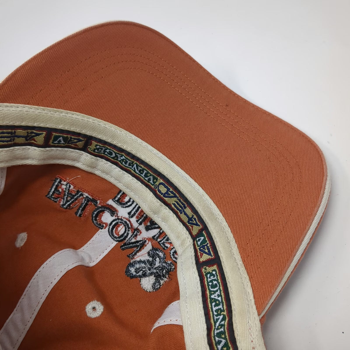 Ahead Falcon Dunes Luke AFB USA Flag Hat Orange One Size Baseball Cap Slideback