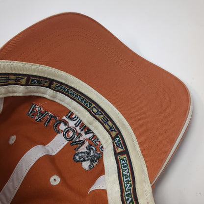 Ahead Falcon Dunes Luke AFB USA Flag Hat Orange One Size Baseball Cap Slideback