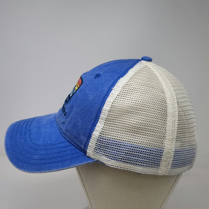 Home Free Baseball Cap Blue One Size Mesh Mountain Patch New Hampshire Hat