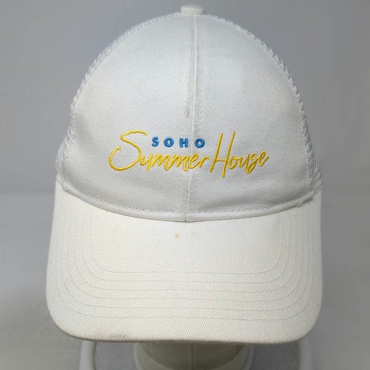 Port Authority Baseball Cap White One Size SOHO Summer House Strapback Hat