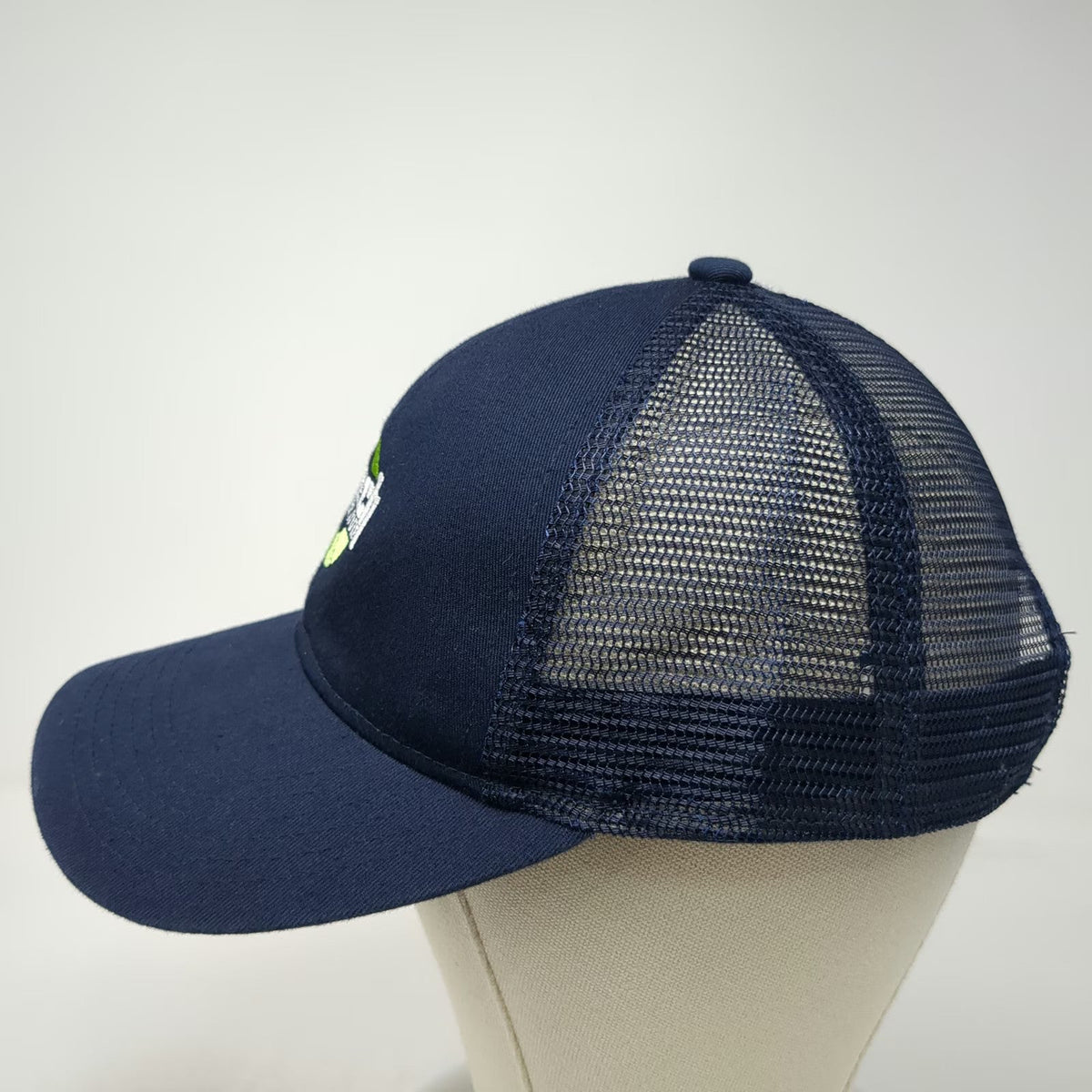 Port Authority Baseball Cap Blue One Size Jtech Institute Mesh Strapback Hat