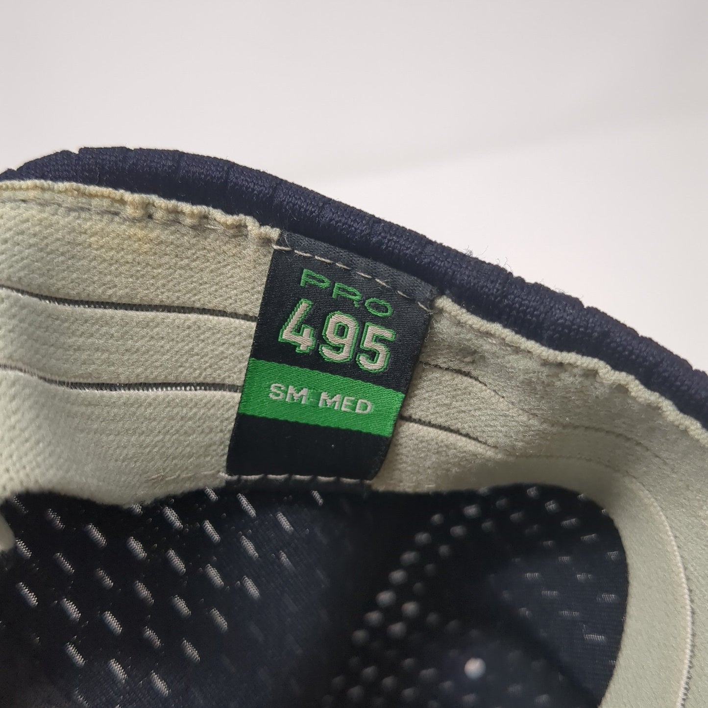 L Lightning Logo Fitted Hat Blue Medium Embroidered Solid Richardson