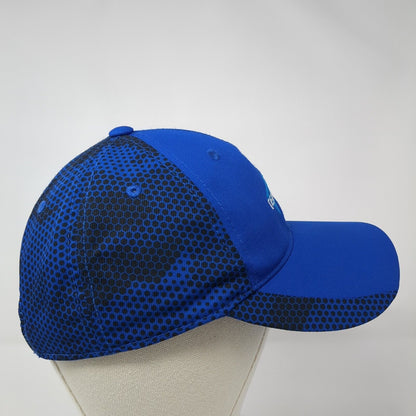 The YMCA Team Idaho Strapback Hat Blue One Size Embroidered Sport-Tek