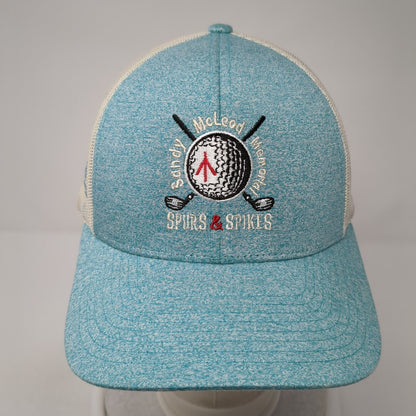 Sandy McLeod Memorial Mesh Back Trucker Hat Blue M/L Spurs & Spikes