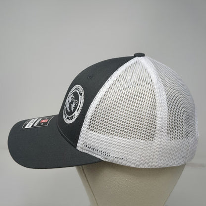 Richardson Trucker Hat Gray S City of Glenns Ferry Mesh Snapback Low Pro 115