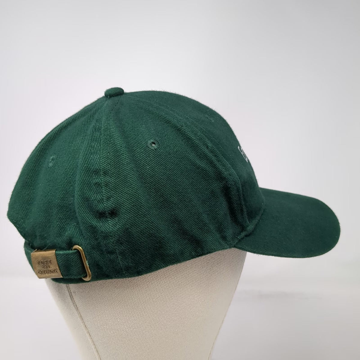 Port & Company Enterprise Bank Baseball Cap Green One Size Adjustable Strap Hat