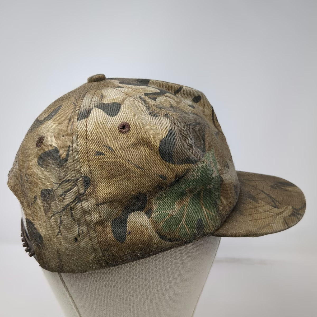 Cap America 5 Panel Brown One Size Advantage Camo Boise Cascade Snapback Hat