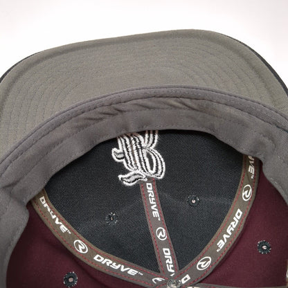 Sluggers Fitted Hat Red S/M Embroidered Patriotic Dryve PTS40 Richardson