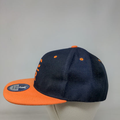 C/R Snapback Hat Multi OSFA Adjustable Colorblock Vent Holes Pit Bull