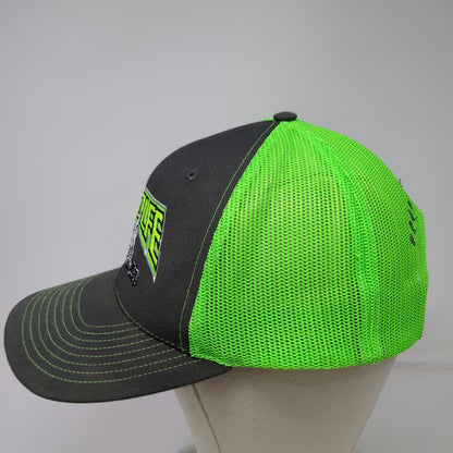Richardson Gray Green Trucker Hat One Size B. Wolfe Semi Truck Grandview Idaho