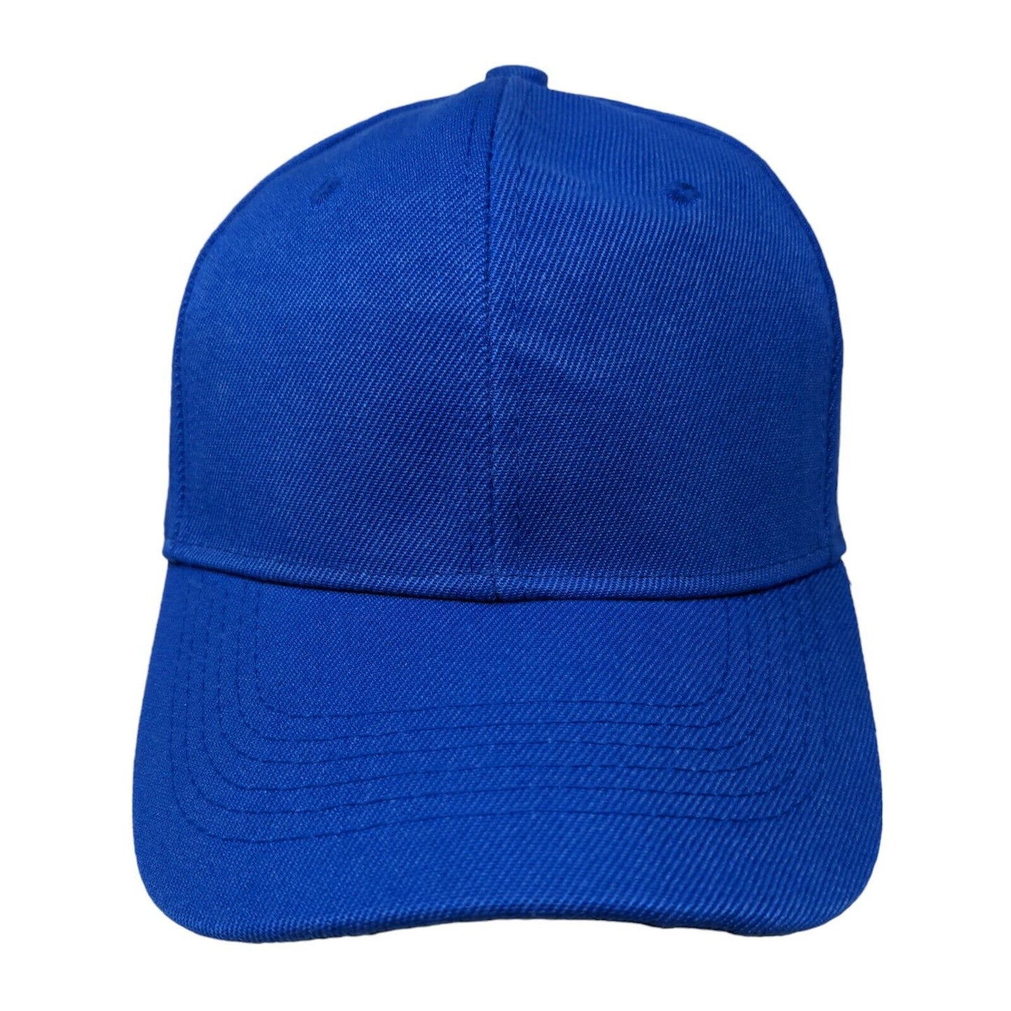 Unbranded Men's Strapback Trucker Hat Blue Adjustable 100% Acrylic