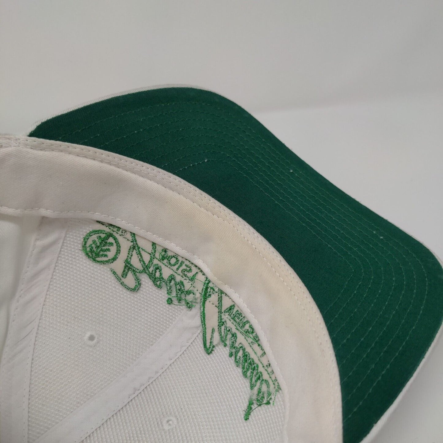 Boise Cascade BCI Snapback Hat White Large Embroidered Richardson