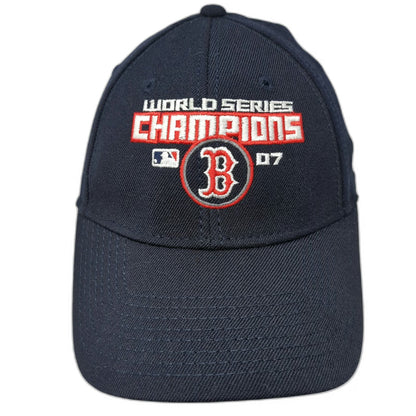 Boston Red Sox MLB New Era Baseball Cap Blue M 2007 World Series Champions Hat
