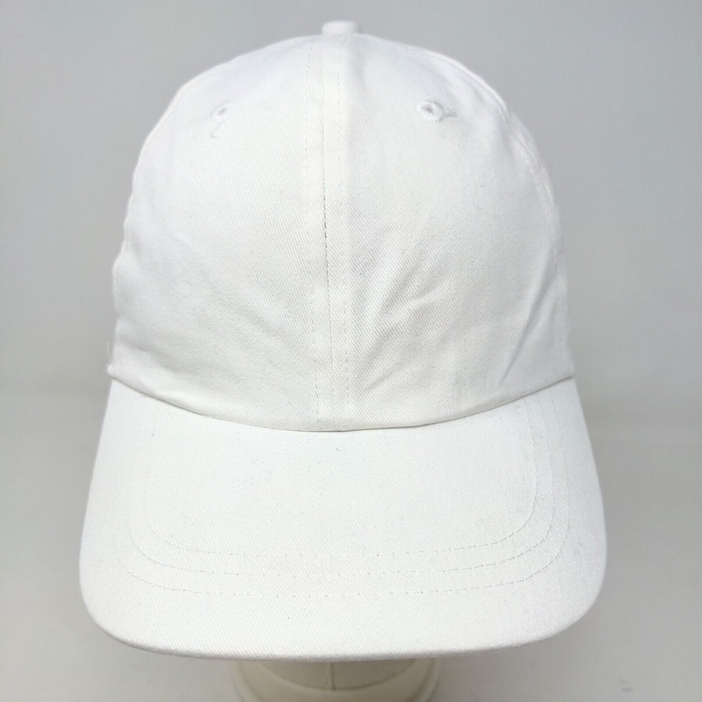 Accessories Men's Slideback Hat White OSFM Blank Vent Holes Adjustable