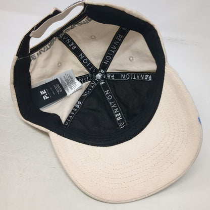 P.E Nation Baseball Cap Beige One Size Strapback Hat Adjustable Cotton Logo