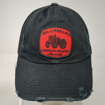 District Baseball Cap Black One Size Hillenbrand Farmhaus Brewery Tractor Hat