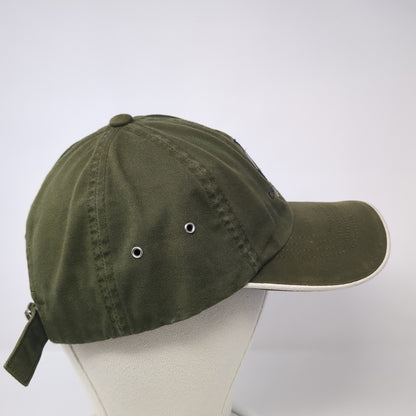 Circling Raven Golf Club Slideback Hat Green One Size 6 Panel Imperial
