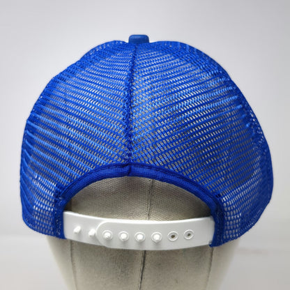 Therma-Tru Doors Trucker Hat Blue One Size Mesh Snapback Made In USA Patch