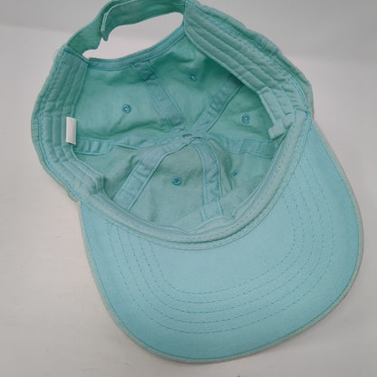 Unbranded Strapback Hat Spearmint Blue One Size Adjustable Solid Blank