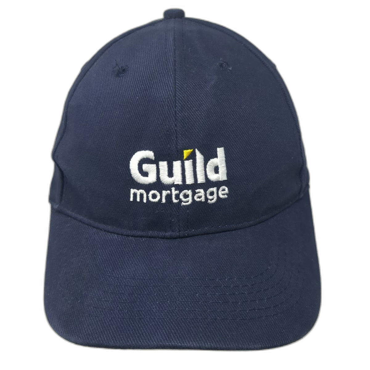 Guild Mortgage Logo Blue One Size Baseball Cap Hat Adjustable Strapback Cotton